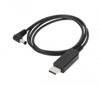 USB кабель DC 9V 5.5мм в стакан для зарядки раций BAOFENG (black)