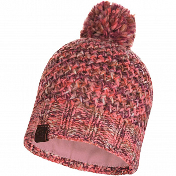 Шапка Buff KNITTED & POLAR HAT MARGO FLAMINGO PINK (US:one size)