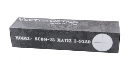 Прицел оптический Vector Optics 25.4мм SFP Matiz 3-9x50