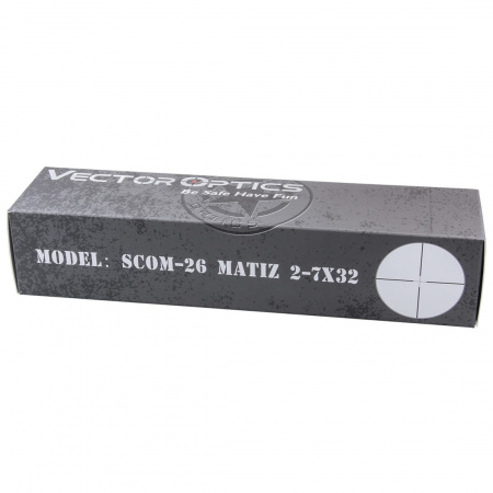 Прицел оптический Vector Optics 25.4мм SFP Matiz 2-7x32 MOA
