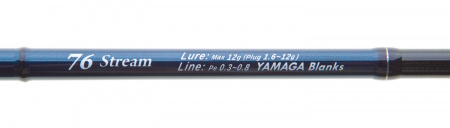 Спиннинг Yamaga Blanks BlueCurrent 76 llI Stream, 2.29м, Тест: MAX12