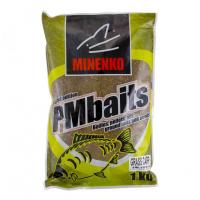 Прикормка Minenko PMbaits GROUNDBAITS GRASS CARP (АМУР), 1 кг
