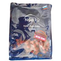 Бойлы прикормочные вареные NGB "Sweet Krill" 15 мм. 1кг.
