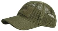 Бейсболка Mesh Helikon, цвет Olive Green (ч/з)