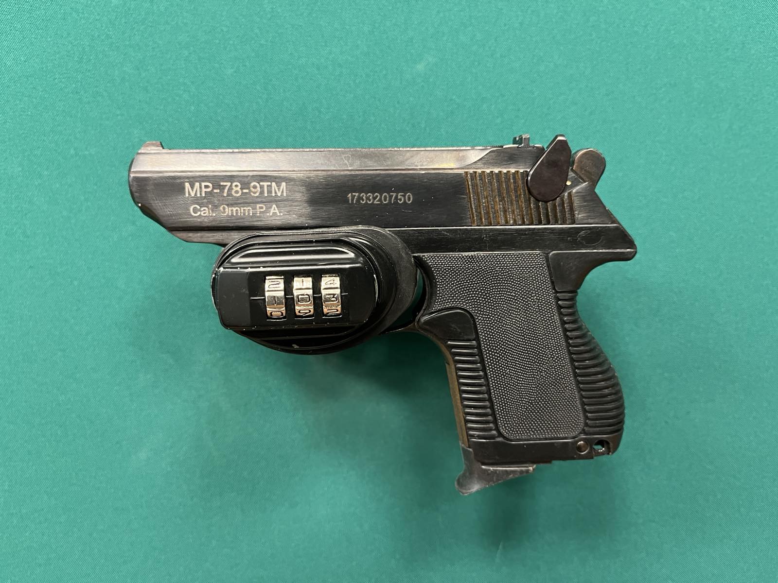 Пистолет МР-78-9ТМ, калибр 9мм РА, ООП