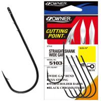 Крючок OWNER  Straight Shank Wide Gap BC №1/0 6шт