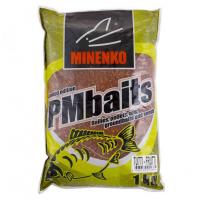 Прикормка Minenko PMbaits GROUNDBAITS TUTTI-FRUTTI (фрукты), 1 кг,