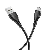 USB кабель Borofone BX51 Triumph charging data cable for Micro (white)