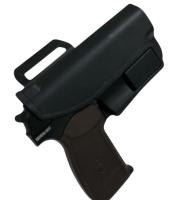 Кобура Альфа ПМ, ПММ с поясным креплением /Черный/