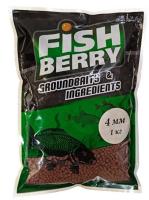 Пеллетс FISHBERRY Палтус 4мм - 1 кг