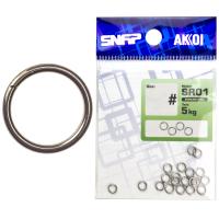 Заводные кольца AKKOI SNAP SR01 4# (20шт.)