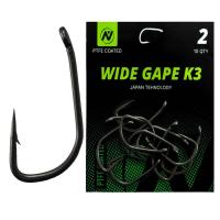 Крючки карповые VN Tackle Wide Gape K3 Size 2 Тефлон