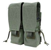 Подсумок облегченный на 4 магазина АК 5,45 мм и 7,62 мм (molle) (Олива)