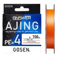 Шнур плетенный GOSEN ANSWER AJING PE X4 150m