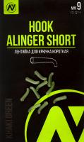 Лентяйка для крючка короткая VN Tackle Hook Alinger Short 9мм khaki green