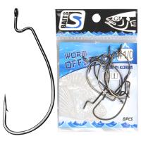Крючки BS Baits WORM OFFSET BN №1/0