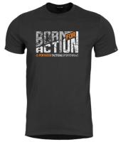 Футболка-Ageron "Born For Action" T-Shirt (01-Black)