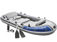Надувная лодка Excursion-5-Set 366*168*43 см + насос и весла