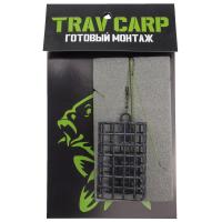 Монтаж "TRAV CARP" In-Line Feeder 2 крючка (40гр,#9)