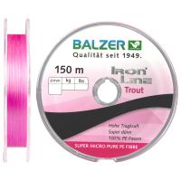 Шнур Balzer Iron Line 3x Trout Pink 150m