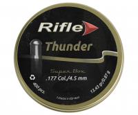 Пуля пневм. RIFLE Thunder 4,5 мм. 0,87 гр. (400 шт. в банке)