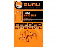 Крючок Guru LWGF Feeder Special Barbed №16 с микробородкой