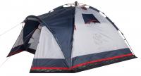 Палатка кемпинговая "Alcor 3" (Синий/Серый)
