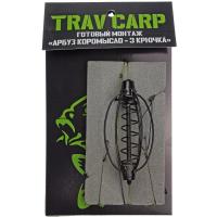 Монтаж "TRAV CARP" Арбуз коромысло 3кр (30гр,#6)