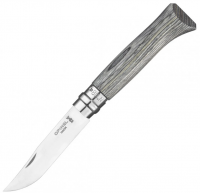 Нож Opinel №08, нержавеющая сталь, береза
