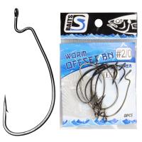 Крючки BS Baits WORM OFFSET BN №2/0