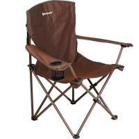 Кресло складное коричневый NISUS 140 кг N-249-B-1