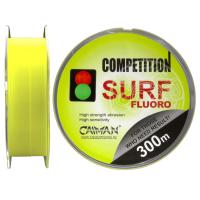 Леска Caiman Competition Surf Fluoro yellow 300m 0,25мм