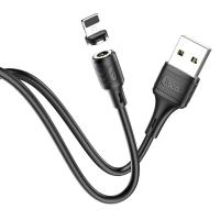 USB кабель Hoco X52 Sereno magnetic Lightning 1m магнитный (black)