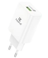 СЗУ FaizFull FC96. 1Type-C, 1UDS, 3A, PD+QC3.0, 35Вт (White)