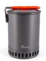 Кастрюля походная с радиатором СЛЕДОПЫТ-FORZA, 1 л, анодир. алюм.