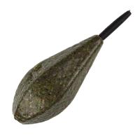 Груз карповый "Кегля" (инлайн) 135гр, болотно-зеленый ил