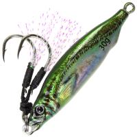 Пилькер BS Baits Runway "Mackerel 3D 2AS" цв. green. 30гр