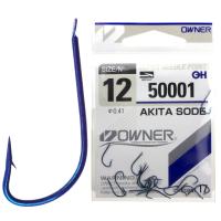 Крючки Owner Akita Sode №12 0.41мм 50001-12 (17шт)