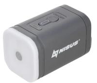 Насос портативный с фонариком Nisus N-GR-107C4