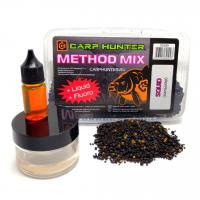 Method mix Pellets + Fluoro + Liquid Squid (кальмар) CARPHUNTER