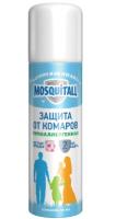 Репеллент MOSQUITALL "Гипоаллергенная защита", от комаров, аэрозоль, 150 мл