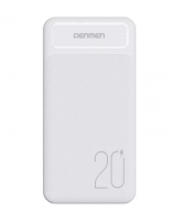 Внешний аккумулятор Denmen DP10 (20000mAh) White