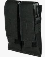 Подсумок пистолетный на 2 магазин "Ars Arma" (Black)