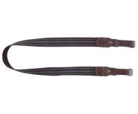 VEKTOR Ремень для ружья из полиамидной ленты коричневый шириной 35 мм (раб. сторона обладает несколь