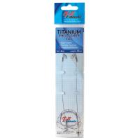 Поводок Ushiwaka Titanium Single UTS12009, 1х1, 9кг/20см, 2шт