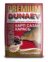 Прикормка DUNAEV Премиум 1кг.Карп-Сазан Шоколад.