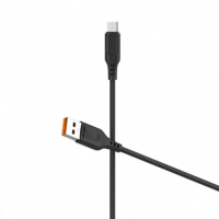 USB кабель Denment D42T Type-C (1m\2.4a)(black)