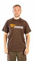 Футболка PRIDE Logo T-Shirt (хлопок, т.коричневый)