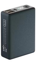Внешний АКБ QX-10, 10000mAh, 22.5W QuickCharge3.0/PowerDelivery, LCD, темно-зеленый, OLMIO