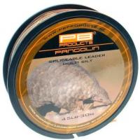 Противозакручиватель с сердечником PB Products PANGOLIN Leader / 45lb / 30m Silt (Ил)